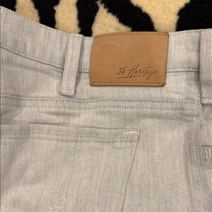 34 Heritage Men's Neutral/Gray Jeans